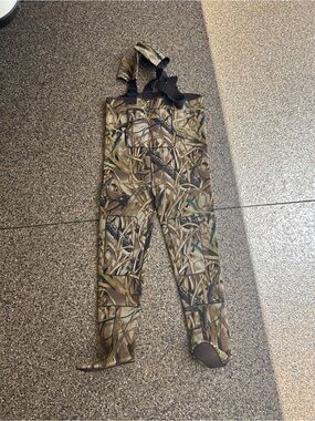 Cabela's Brown and Tan Realtree-Style Chest Waders